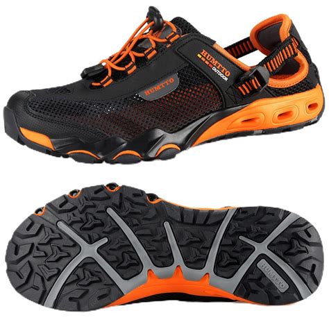 HUMTTO Men's Amphibious Water Shoes - Outdoor Hiking Sandals for Men ...