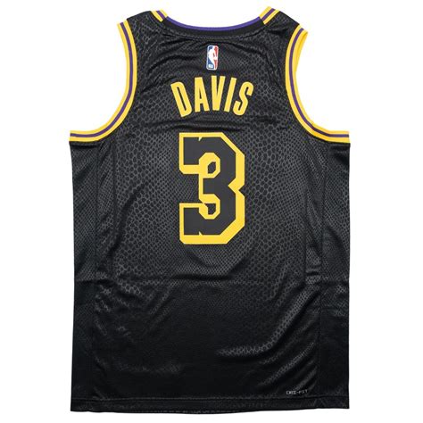 nike men nba swingman jersey anthony davis lakers black davis anthony