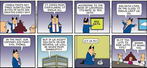 Image result for Dilbert Data Cartoon