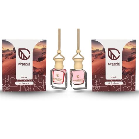 Airganic Swing Prime Car Perfume Hanging Pod - Musk - Pack 2 | Car Air ...