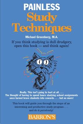 Painless Study Techniques | Book by Michael Greenberg M.A. | Official ...
