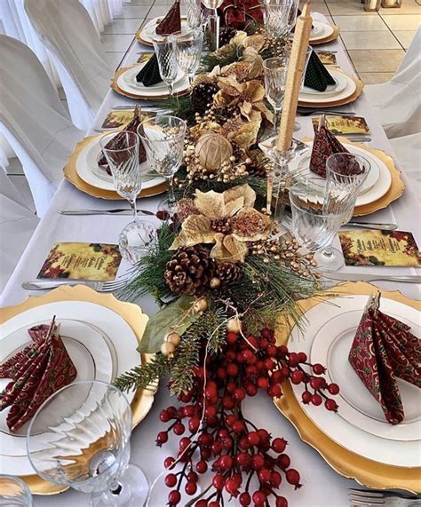 40 christmas table decorating ideas elegant yet simple ideas – Artofit