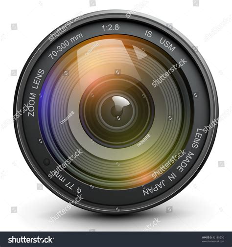 Camera Zoom Lens Vector 的图像结果