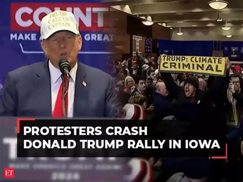 'You’ve taken millions!': Protesters crash Donald Trump rally ahead of ...
