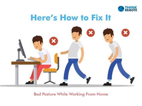 Suffering from Bad Sitting Posture While Working From Home? Here’s How to Fix It - ThinkRemote