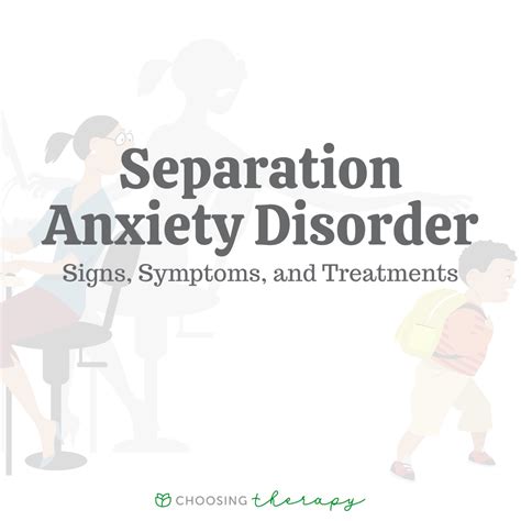 Signs of Separation Anxiety in Children, Teens, & Adults