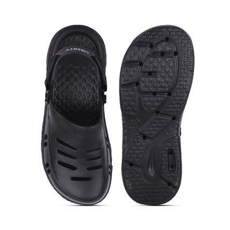 Buy A-HA Casual Black Clogs For Men BEACHRIDE By Liberty