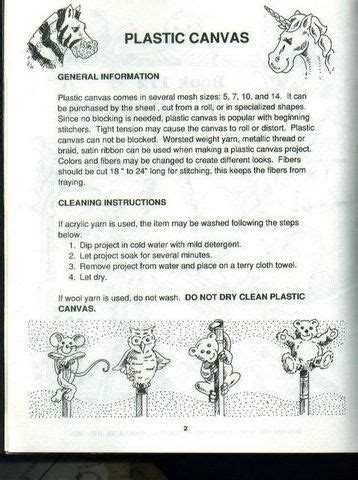 Image result for Plastic Canvas Tutorial Teach Me How