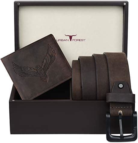 Buy URBAN FOREST Zeke Vintage Brown Leather Wallet & Casual Brown ...