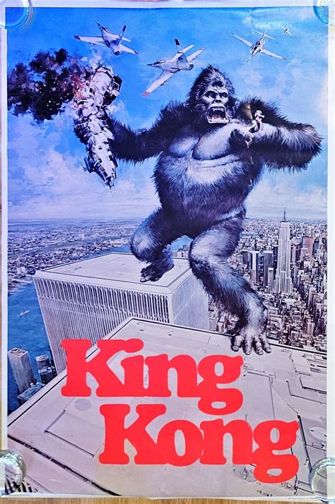 King Kong, Original Vintage 1976 Movie Poster - Etsy