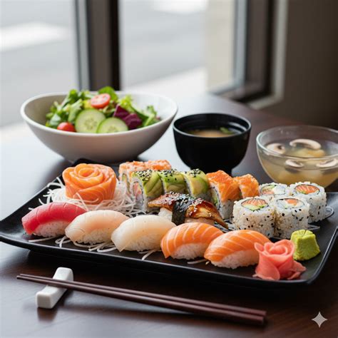 Sushi Platter | Premium Tuna, Salmon, Yellowtail & Eel Assortment ...