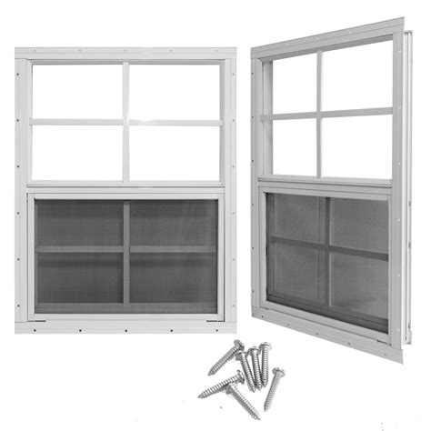 Yuzzy 24 X 36 Shed Windows With Tempered Glass Fiberglass | Desertcart ...