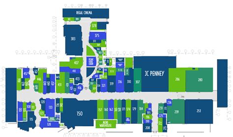Eastridge Mall Map Directory