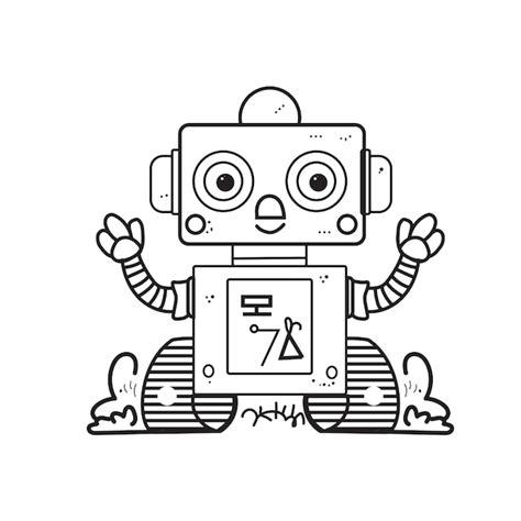 Robot Line Art 的图像结果