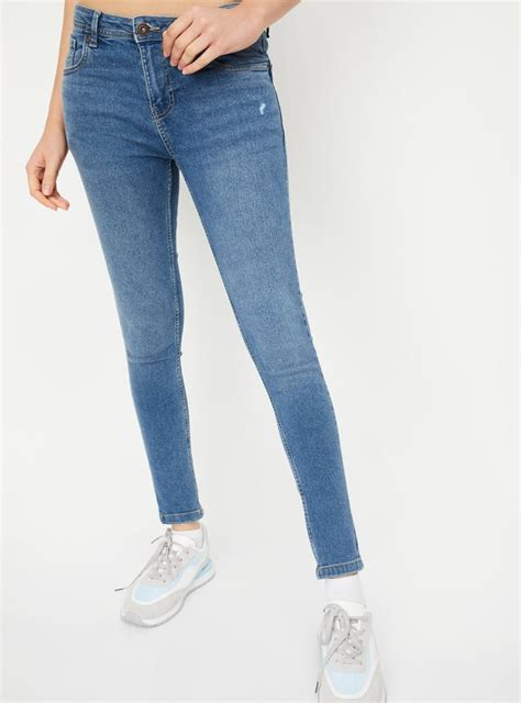 Buy Women Skinny Fit Push-Up Jeans Online at just Rs. 999.0 ...