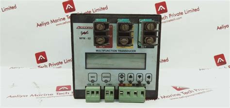 Accord mfm 02 multifunction transducer meter – Aeliya Marine Tech