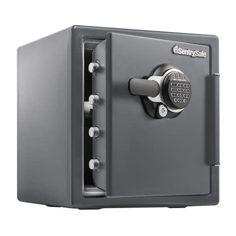 SentrySafe Fireproof and Waterproof Gun Metal Gray Steel Floor Safe ...