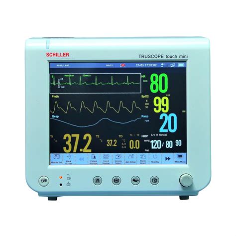 SCHILLER Portable Multi-Para Monitor TRUSCOPE® Touch Mini | 8” High ...