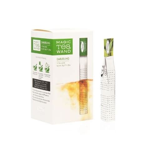Darjeeling Black Tea in Silver Magic Tea Wands | Teamoods India