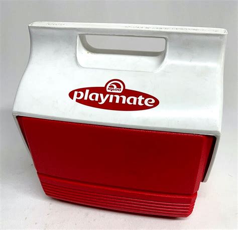 Igloo Playmate Cooler Mini Lunch Pail 6 cans / 4 Quartz / 3 Liters Red ...