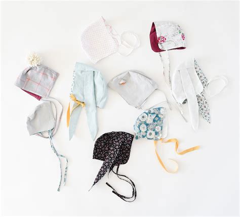 Baby Bonnet Sewing Pattern 的图像结果