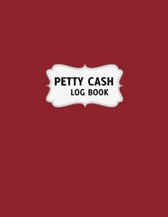 Buy Petty Cash Log Book: Petty Cash Log Receipt Voucher Record Book ...
