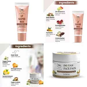 Order De Tan Face Pack And Lip Sleeping Mask For Reducing Tanning | For ...