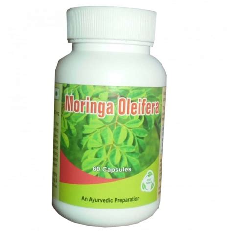 Buy Moringa Oleifera Capsule - 60 Capsules (Get One Bottle 50ml Moringa ...