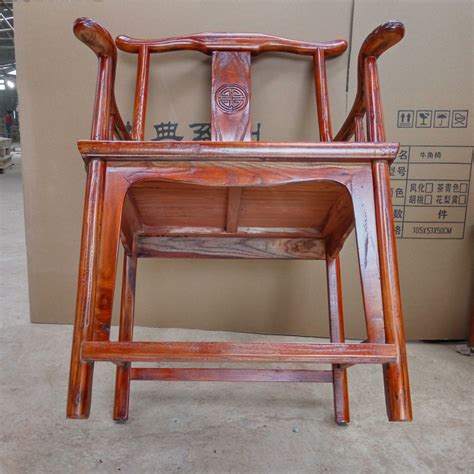 中式仿古家具/高端老榆木圈椅/明清古典做旧扶手实木围椅-休闲椅-2021美间（软装设计采购助手）