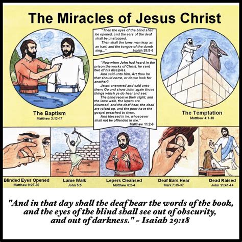 Free Printable Miracles Of Jesus - Printable Sight Words List