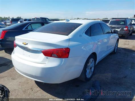 Report 2G1125S35F9112013 CHEVROLET IMPALA 2015 White Gasoline - price and damage history