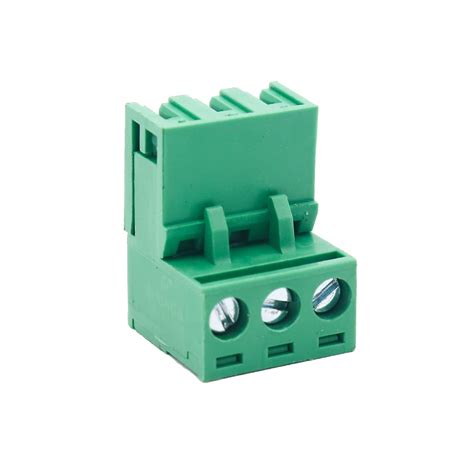 Electronic Spices Male and Female 3 Pin 5.08mm Pitch Pluggable Terminal ...