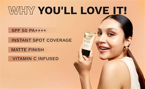 Pilgrim Honey Glow 3-In-1 Natural Bb Cream Medium Coverage For All Skin ...