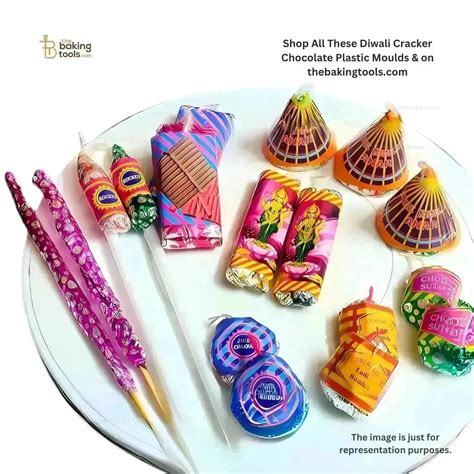 10 Cavity Lakshmi Bomb Mirchi Chocolate Mould PVC