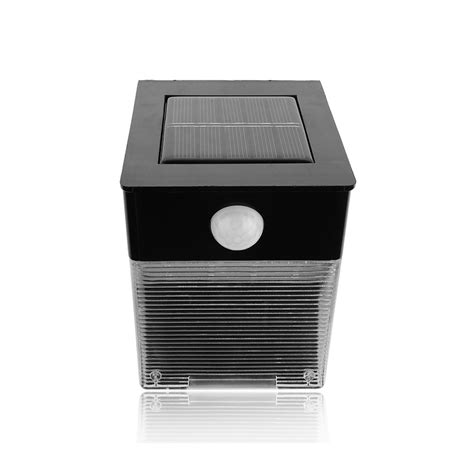ALLOMN Waterproof Solar Motion Sensor Led Light Triangle Wall Lamp ...