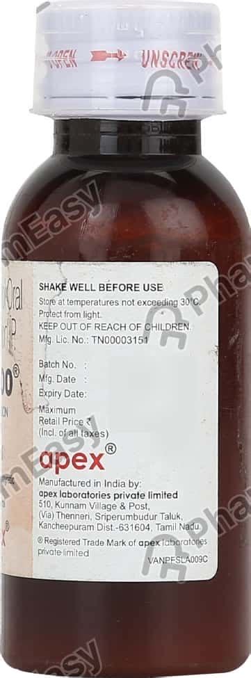 P 500 500 MG Suspension (60): Uses, Side Effects, Price & Dosage ...