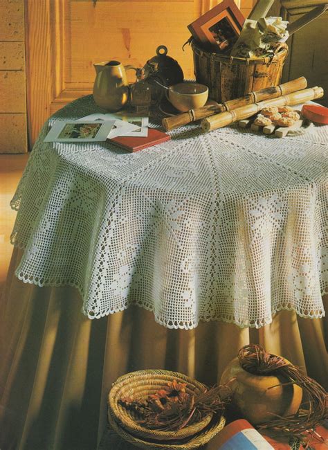 Image result for Cloth Crochet Round Table Tutorial