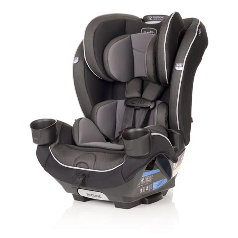 Evenflo EveryKid All-in-One Convertible Car Seat High Back Booster Car ...