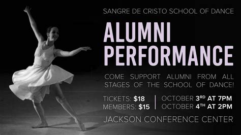 Sangre de Cristo School of Dance Alumni Performance, Sangre de Cristo ...
