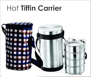 Buy JVL Hot Lunch Box (4 Container) Online at Low Prices in India ...