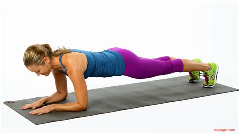 Elbow plank tones your arms, abs and reduces belly fat