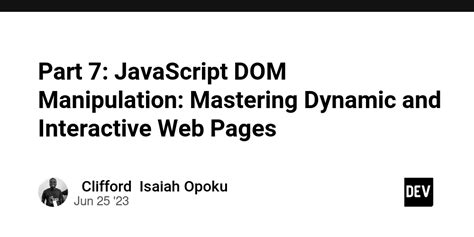 Image result for Mastering Dom Magic JavaScript