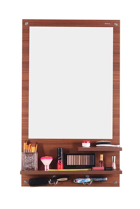 Captiver Cabinet Engineered Wood Wall Mounted Dressing Table with 2 ...