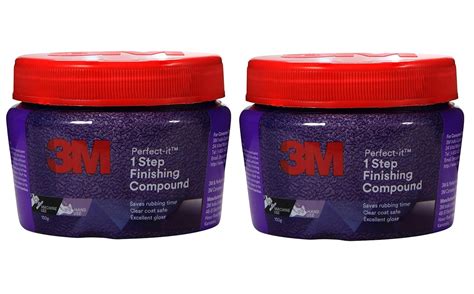 3M Perfect-It 1-Step Finish Compound (100 g x2=200 g) : Amazon.in: Car ...