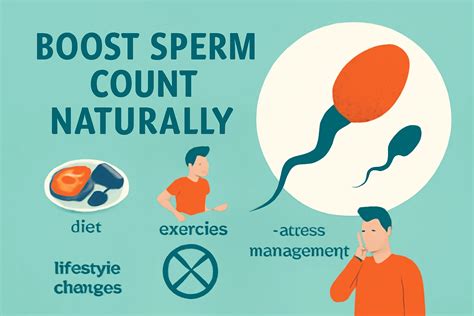 How to increase sperm release?