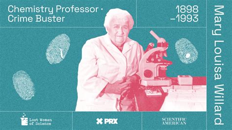 The Remarkable Life of Chemistry Professor and Crime Buster Mary Louisa ...