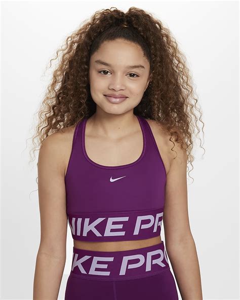 Nike Pro Swoosh Girls' Sports Bra. Nike IN