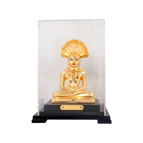 24KT Gold Foil Parashwanath Ji Window Frame – Candrin Jewellery