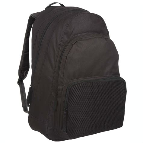 Plain Black Backpack at Bryan Riggs blog