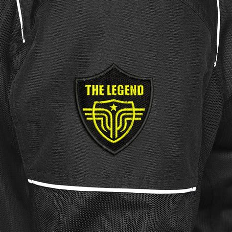 ISEE 360 The Legend Wings Logo Embroidered Sweable Applique Patches ...